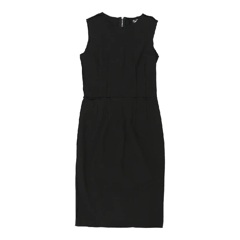 Dolce & Gabbana Midi Dress - Medium Black Cotton