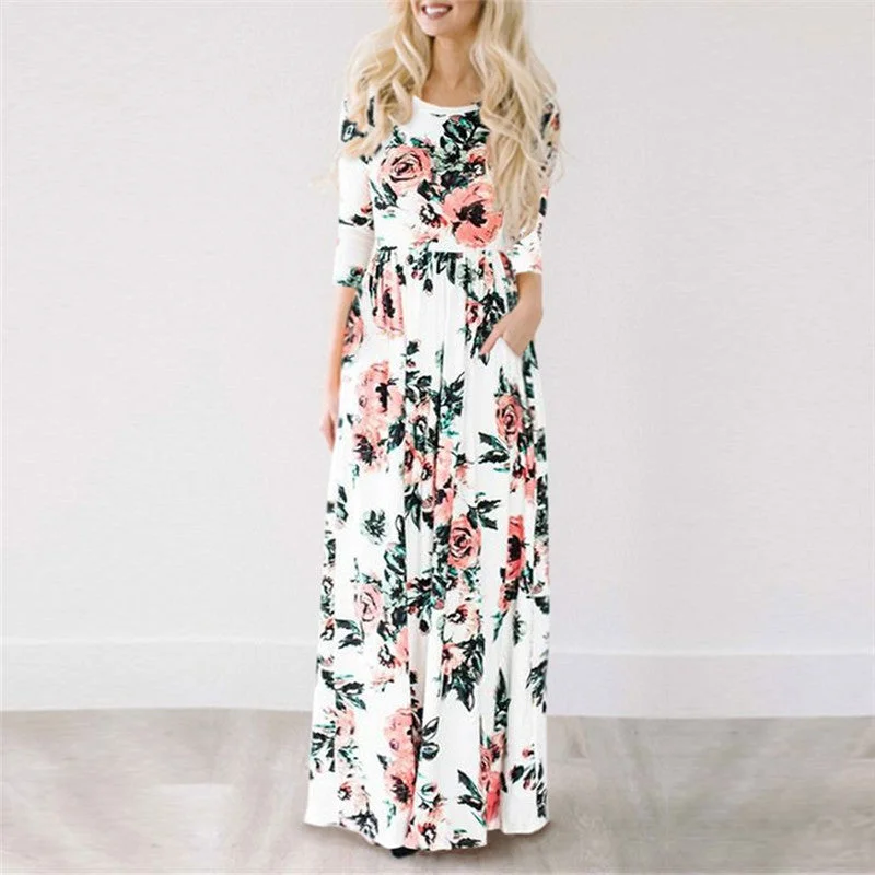 2018 Summer Long Dress