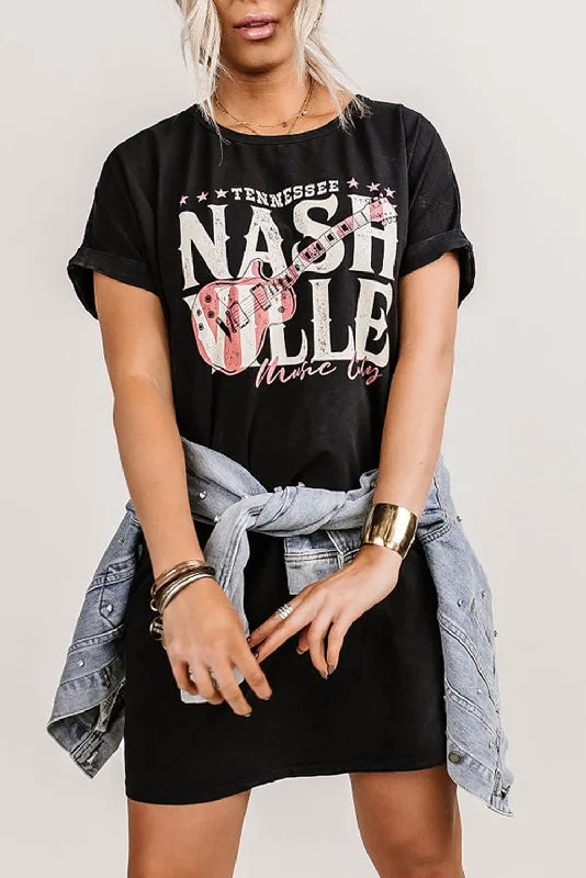 Nashville Music Festival Trending T-Shirt Dress