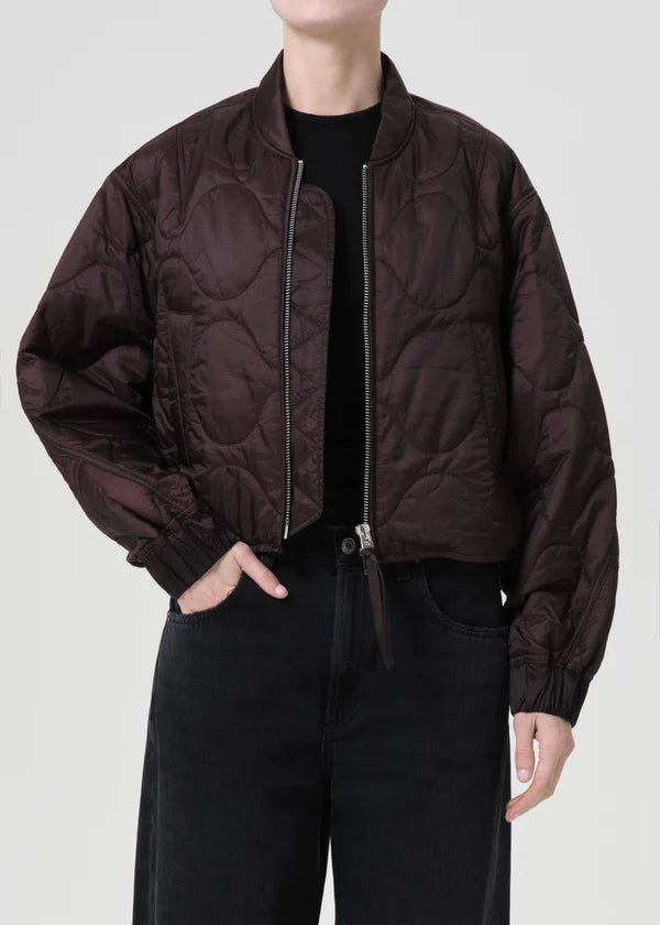 AGOLDE IONA QUILTED JACKET